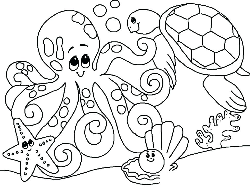 970x728 Printable Ocean Coloring Pages Ocean Color Pages Printable Ocean