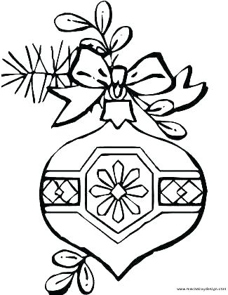 325x420 Pickle Coloring Page Ornament Coloring Page Printable Ornaments
