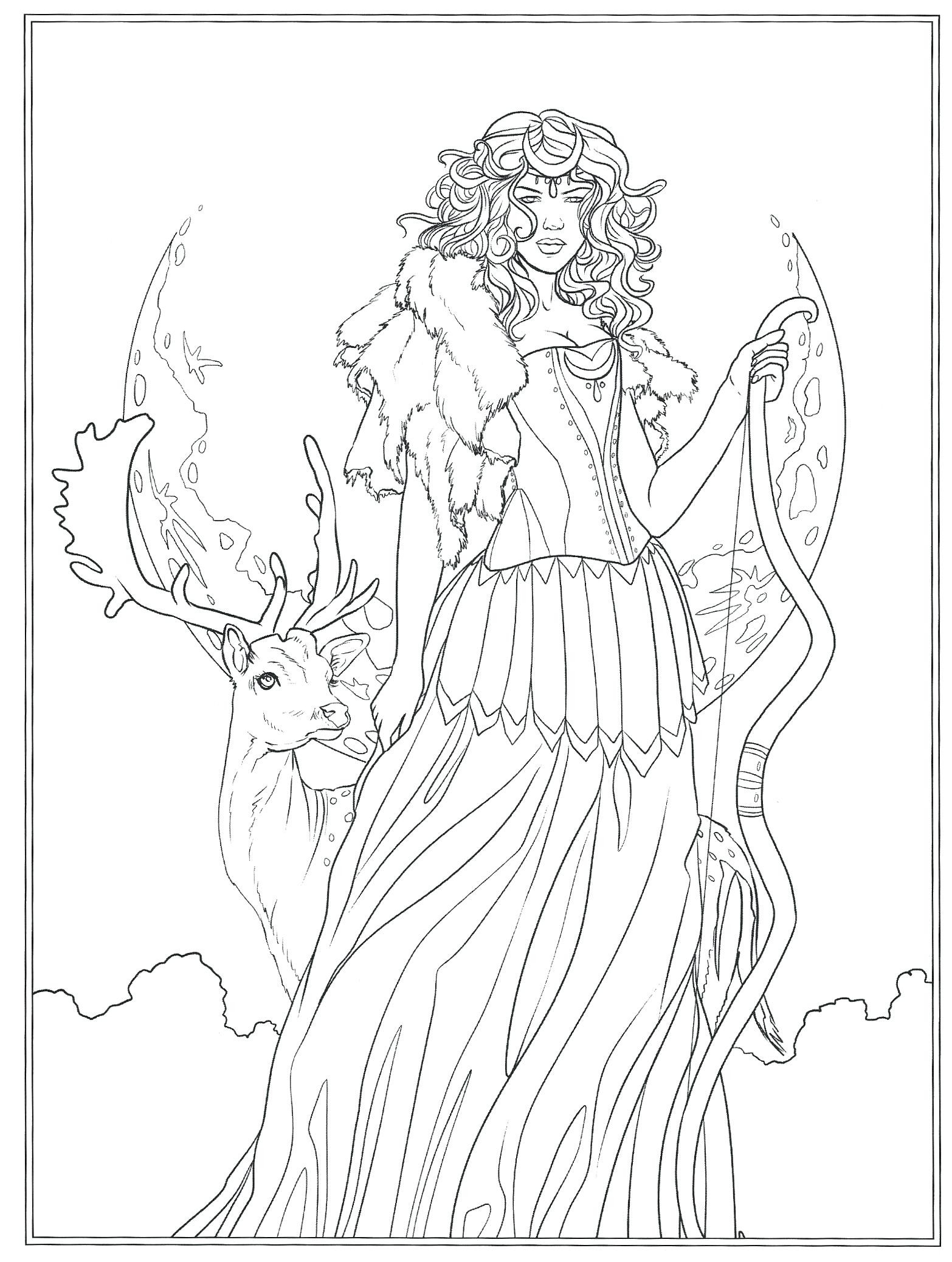 1566x2075 Pagan Coloring Pages Freecolorngpages.co