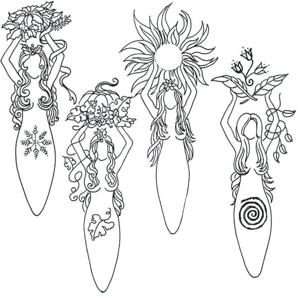 600x600 Pagan Coloring Pages Pagan Coloring Books Free Printable Pagan