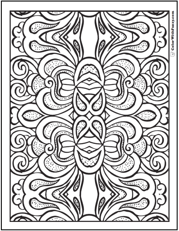 590x762 Adult Coloring Pages Patterns Free