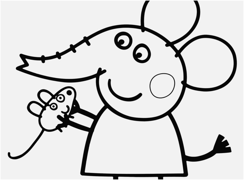 827x609 Peppa Pig Coloring Pages Collection 30 Printable Peppa Pig