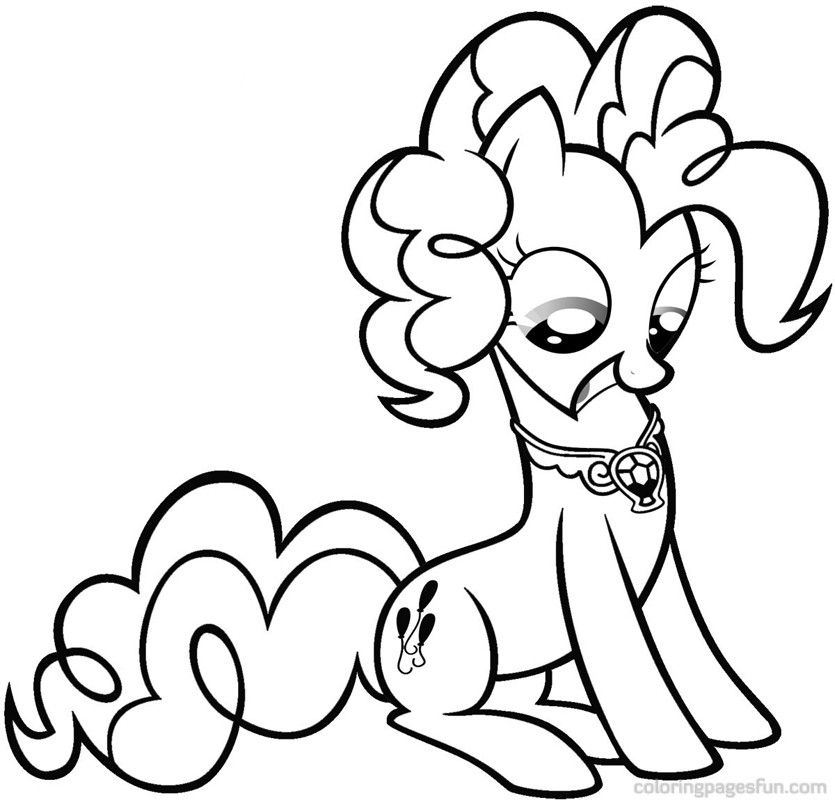 835x800 Pinkie Pie Coloring Pages For Kids Food Interests