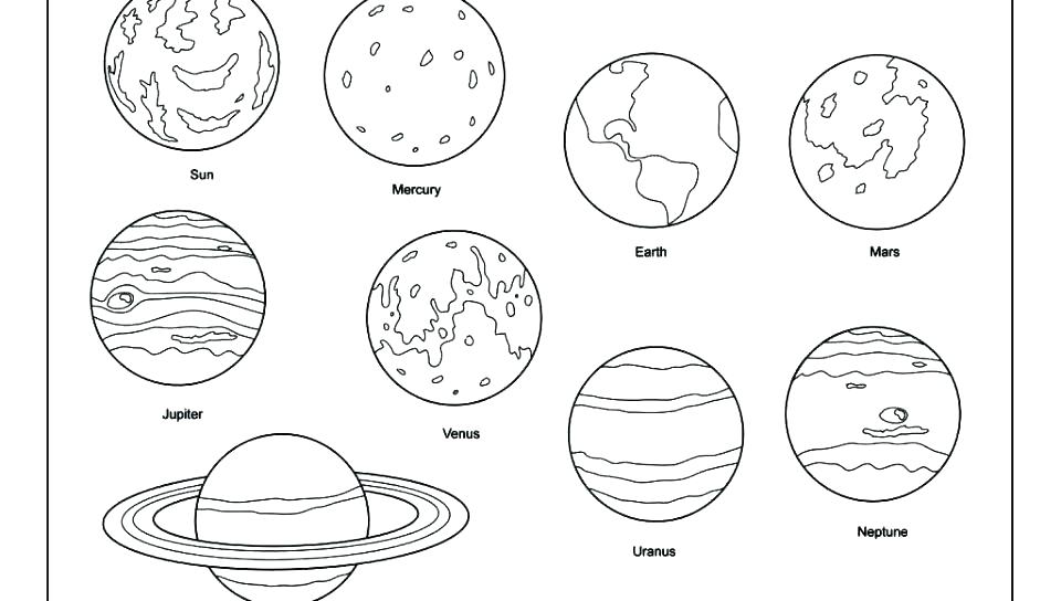 960x544 Coloring Pages Planets Planets Coloring Page Coloring Pages Space