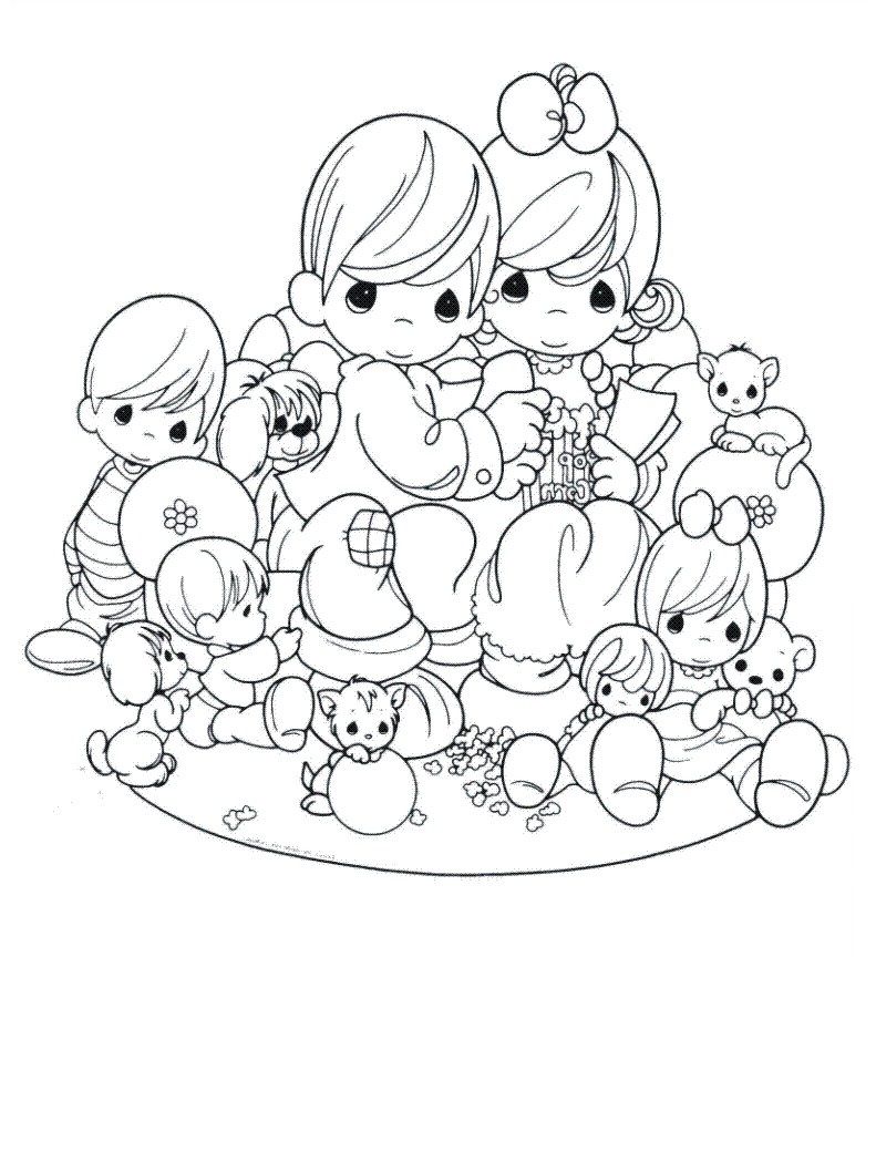791x1050 Precious Moments Wedding Coloring Pages Free Printable Precious