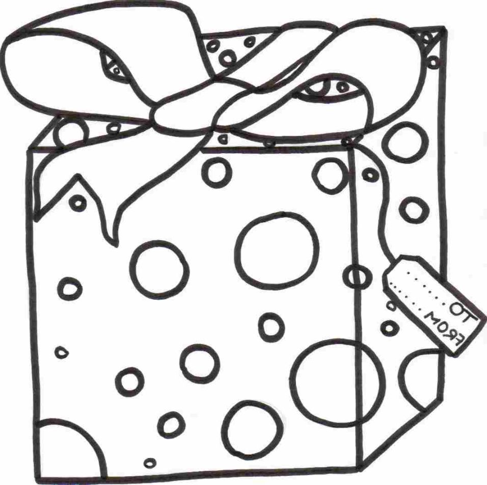 Printable Presents Coloring Pages