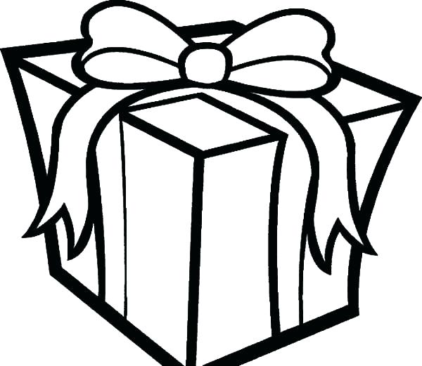 600x521 Free Printable Christmas Present Coloring Pages Presents Coloring