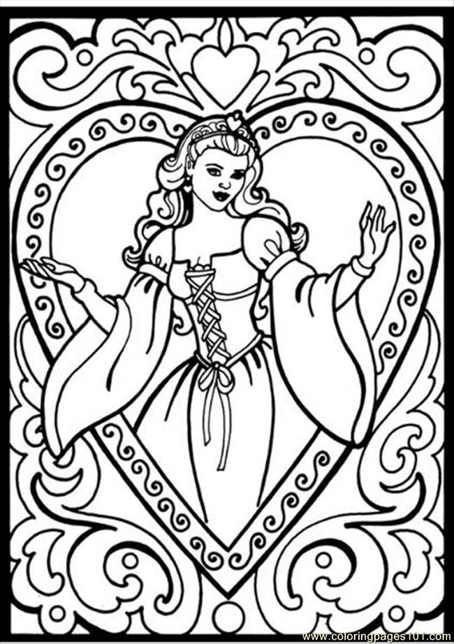 Printable Princess Coloring Pages