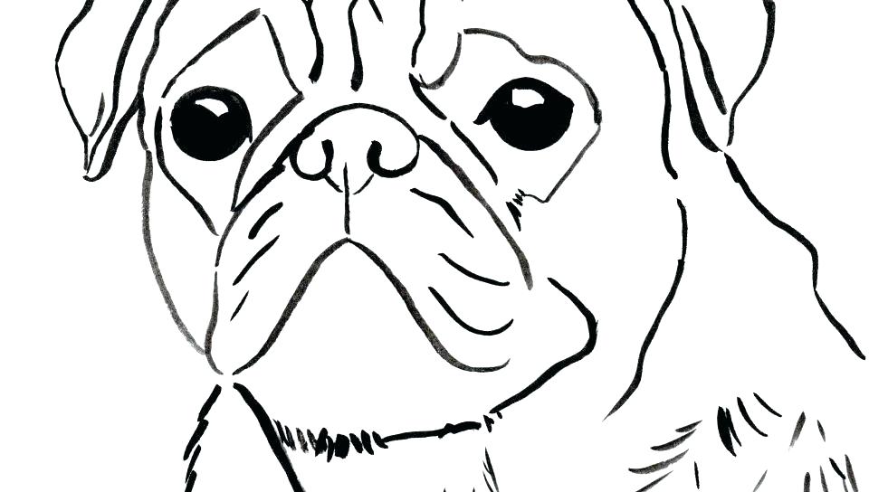 960x544 Pug Coloring Page Pug Coloring Pages Packed With Free Pug Coloring