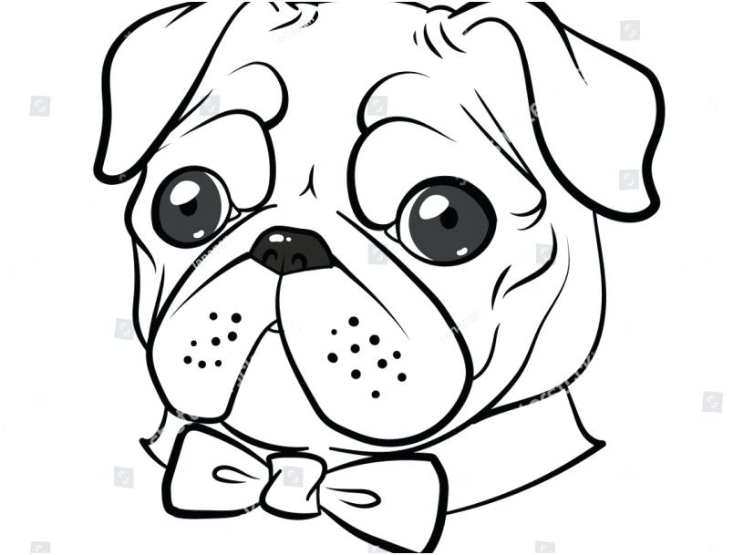 827x609 Pug Coloring Pages Pug Puppy Coloring Pages Pug Puppy Coloring