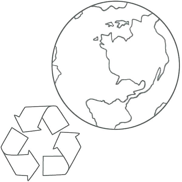 600x600 Recycle Coloring Pages Recycling Coloring Page Charming Recycling
