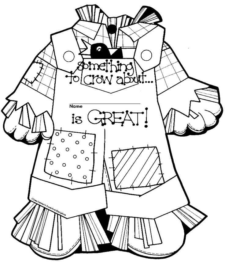 736x855 Scarecrow Coloring Page Best 25 Scarecrow Coloring Pages Free