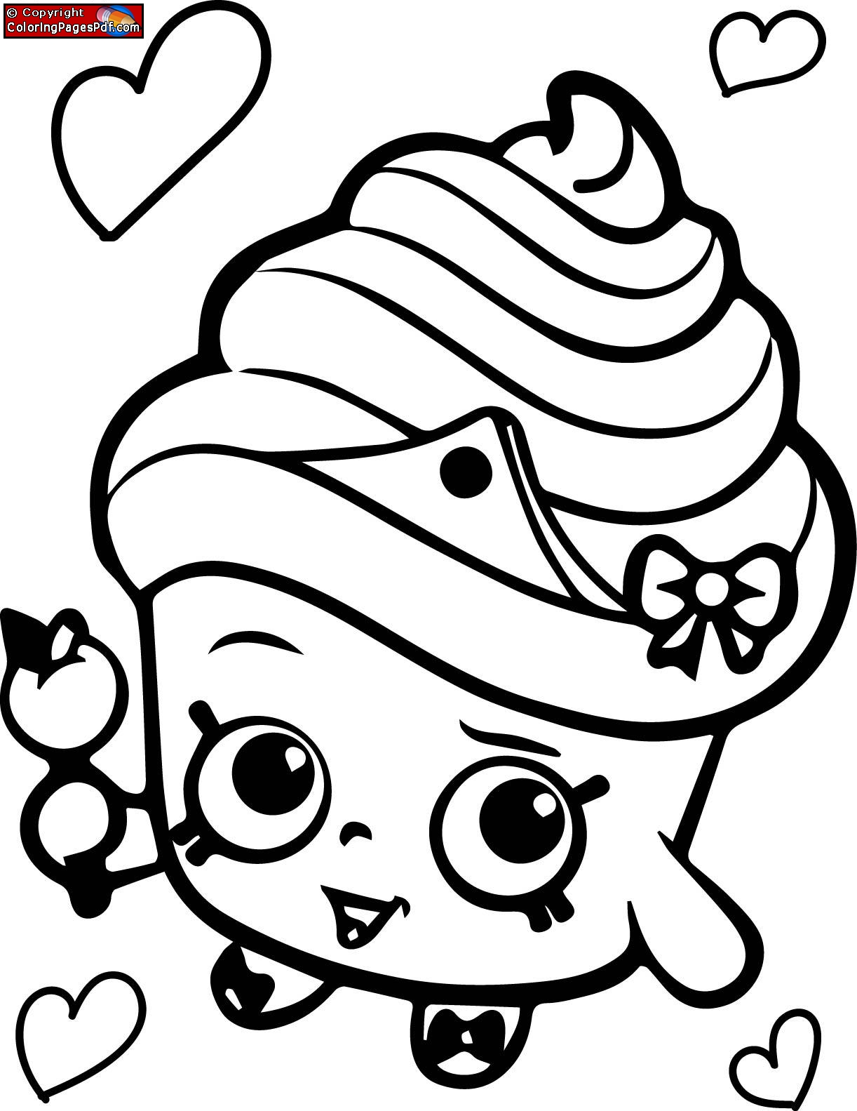 1222x1583 Shopkins Coloring Pages Free Printable 12 Nemesys