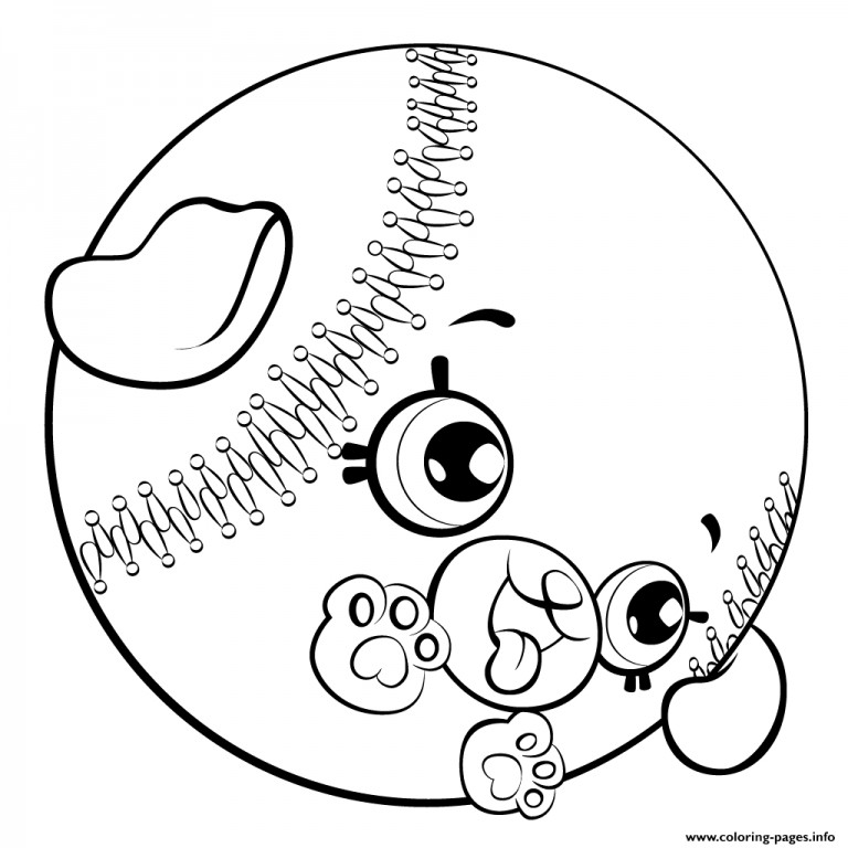 768x768 Shopkins Coloring Pages Free Printable Within Coloring Pages