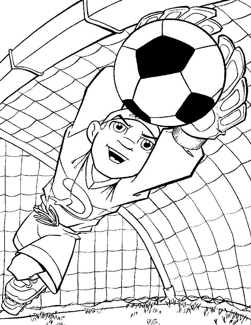 816x1056 Free Printable Soccer Coloring Pages For Kids