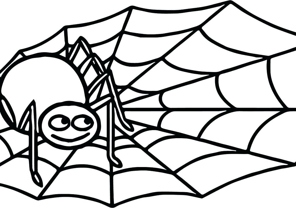 Printable Spider Coloring Pages