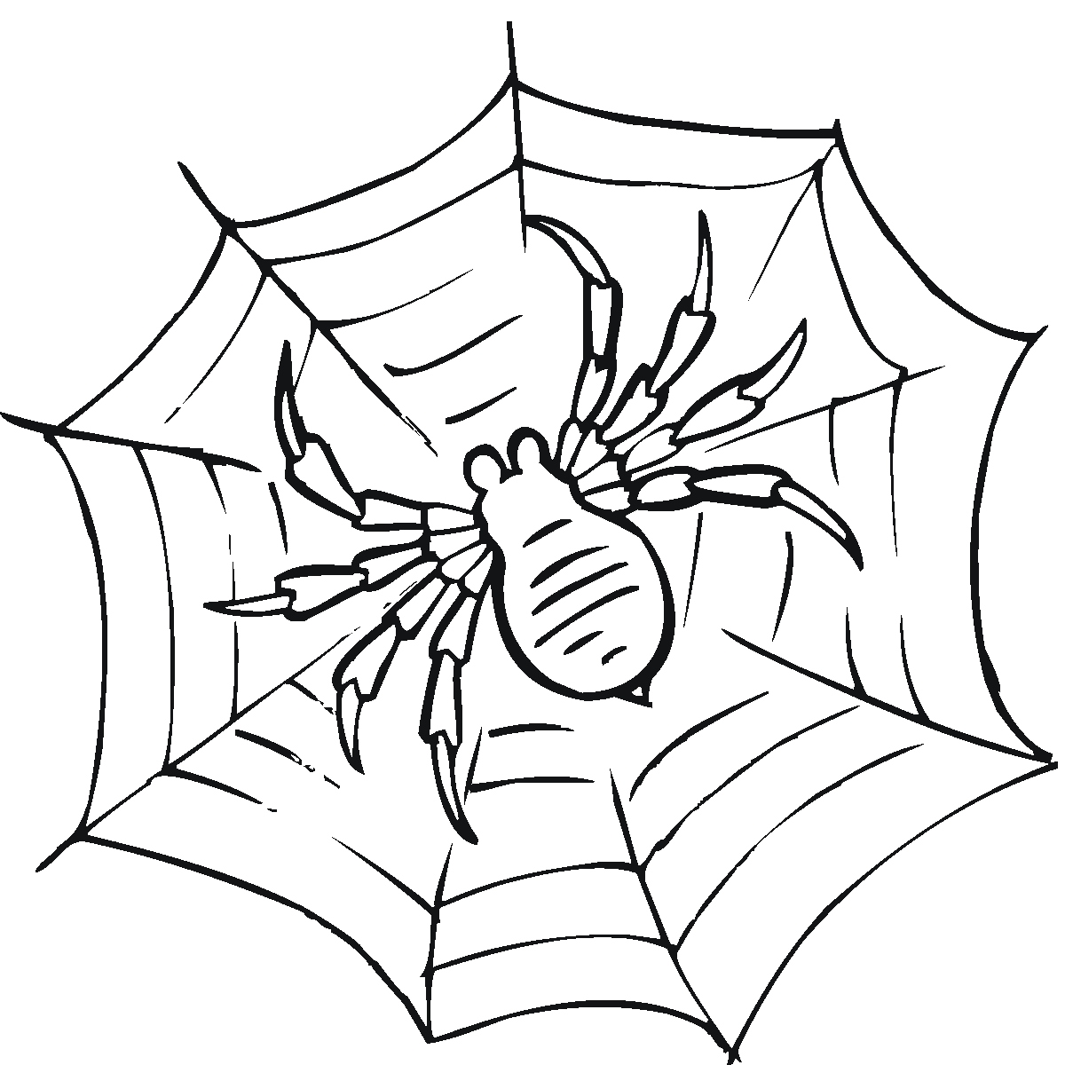 1200x1200 Spider Coloring Page New Free Printable Spider Web Coloring Pages