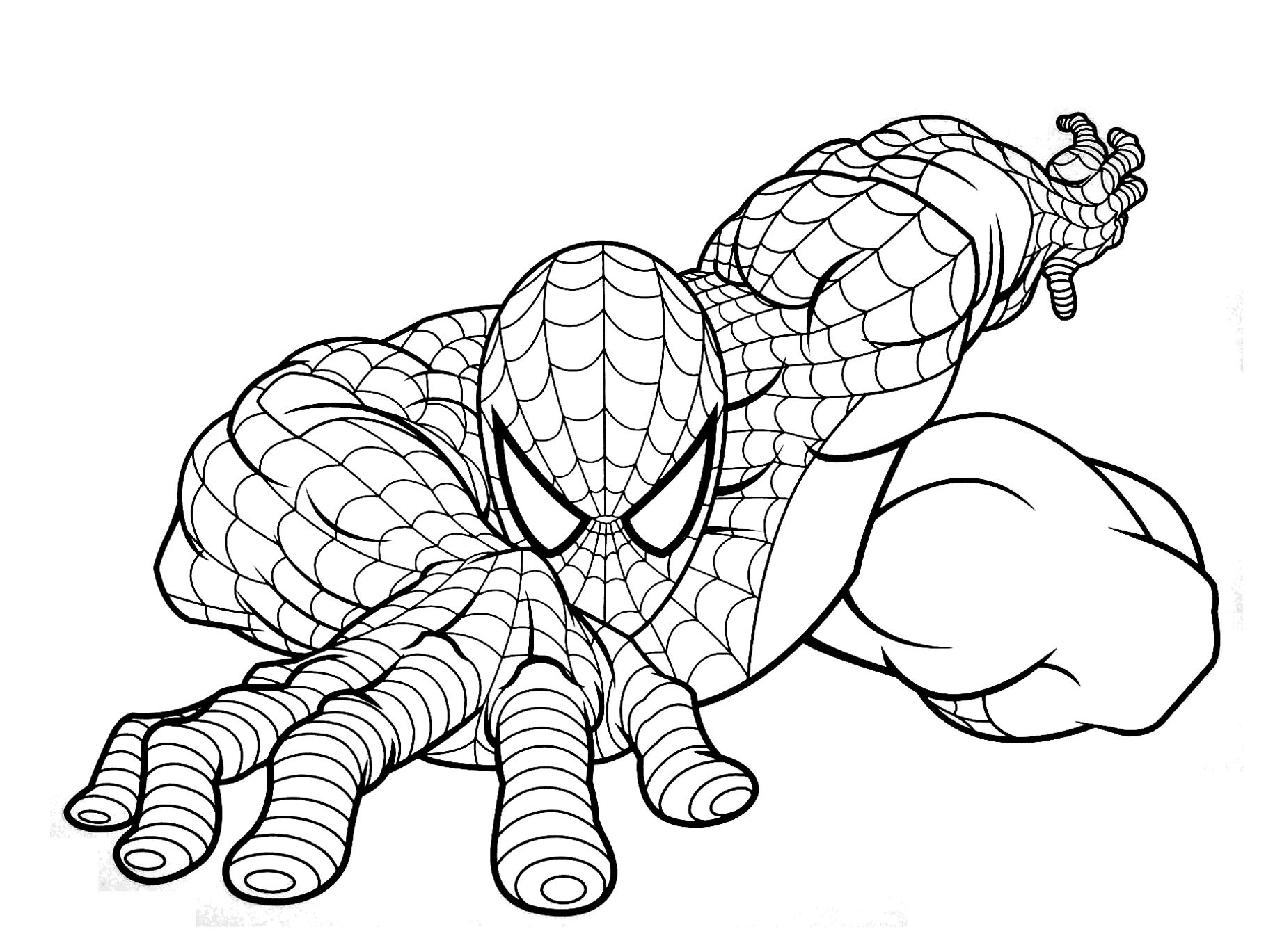 1819x1369 Free Printable Spiderman Coloring Pages Best Of New Coloriage Sur