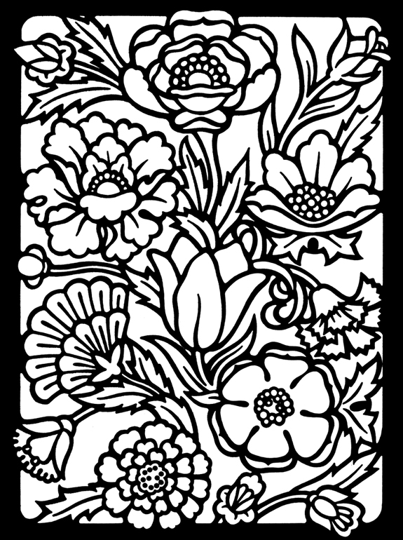 575x770 Strikingly Inpiration Stained Glass Coloring Pages Printable Cross