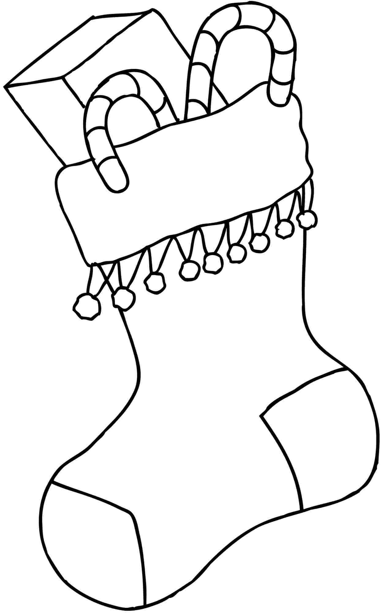 1247x2000 Printable Christmas Stocking Coloring Pages Best Coloring Pages