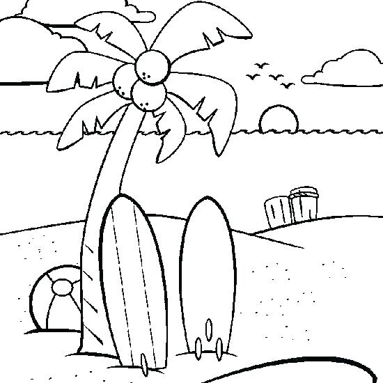 550x550 Beach Ball Coloring Pages Printable Beach Coloring Pages Printable