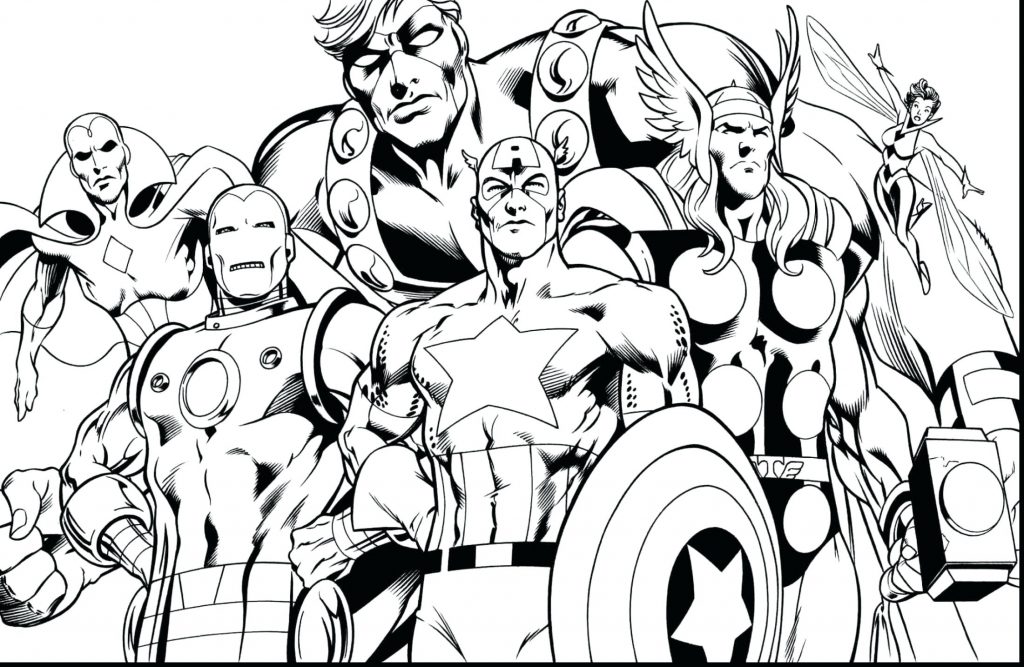 1024x667 Coloring Page ~ Free Printable Superhero Coloring Pages Pictures