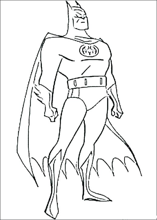 518x725 Free Superhero Coloring Pages