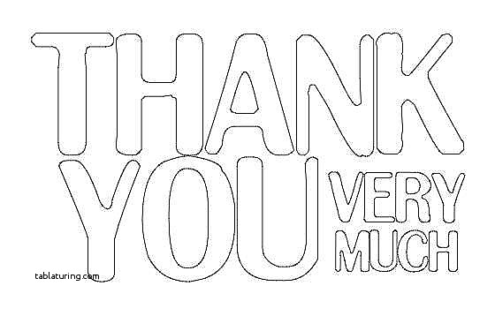 560x358 Thank You Cards Printable Thank You Cards To Color Unique Free