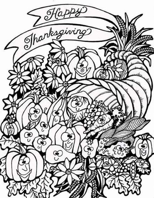 499x640 53 Best Thanksgiving Coloring Pages Images