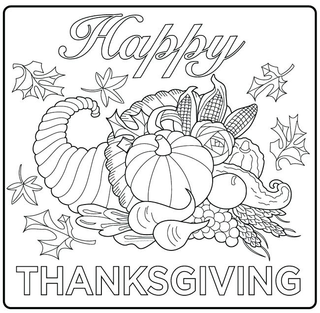 650x635 Coloring Pages Thanksgiving To Print More Images Of Thanksgiving
