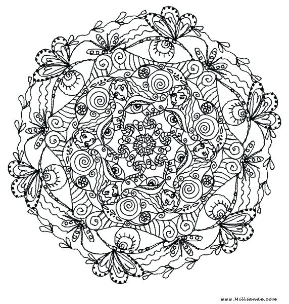 572x600 Therapeutic Coloring Pages Coloring Page Art Therapy Relaxation