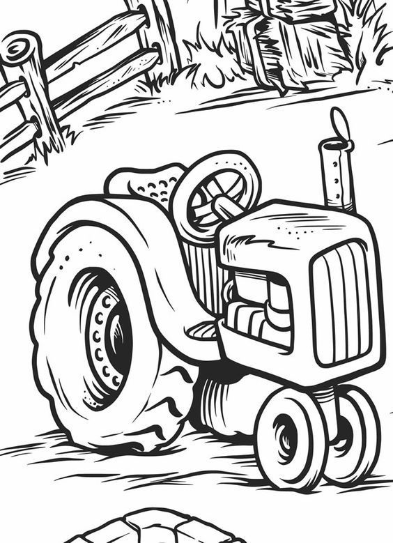 564x779 Top 25 Free Printable Tractor Coloring Pages Online Tractor