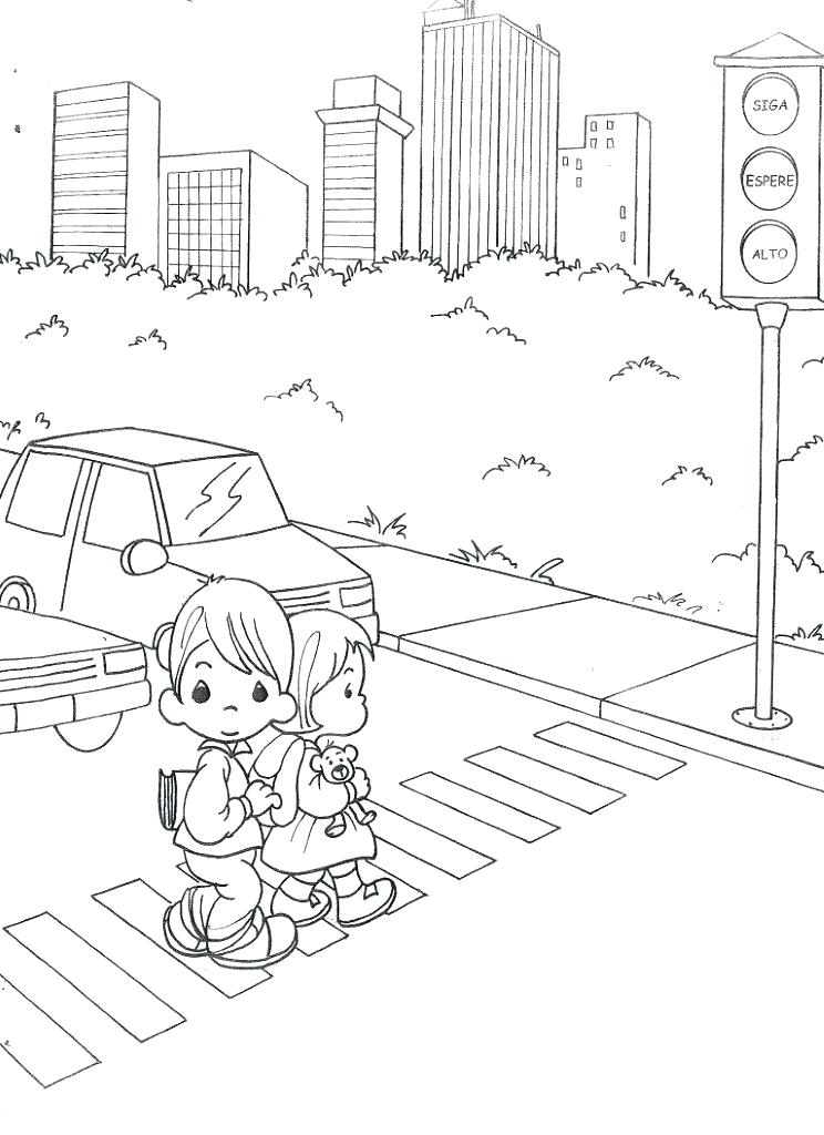 744x1024 Stop Light Coloring Page Stop Light Coloring Page Child Coloring