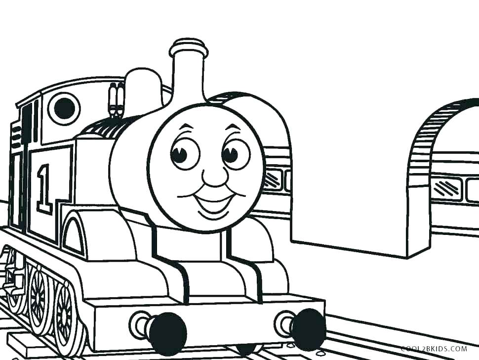 970x728 Train Printable Coloring Pages