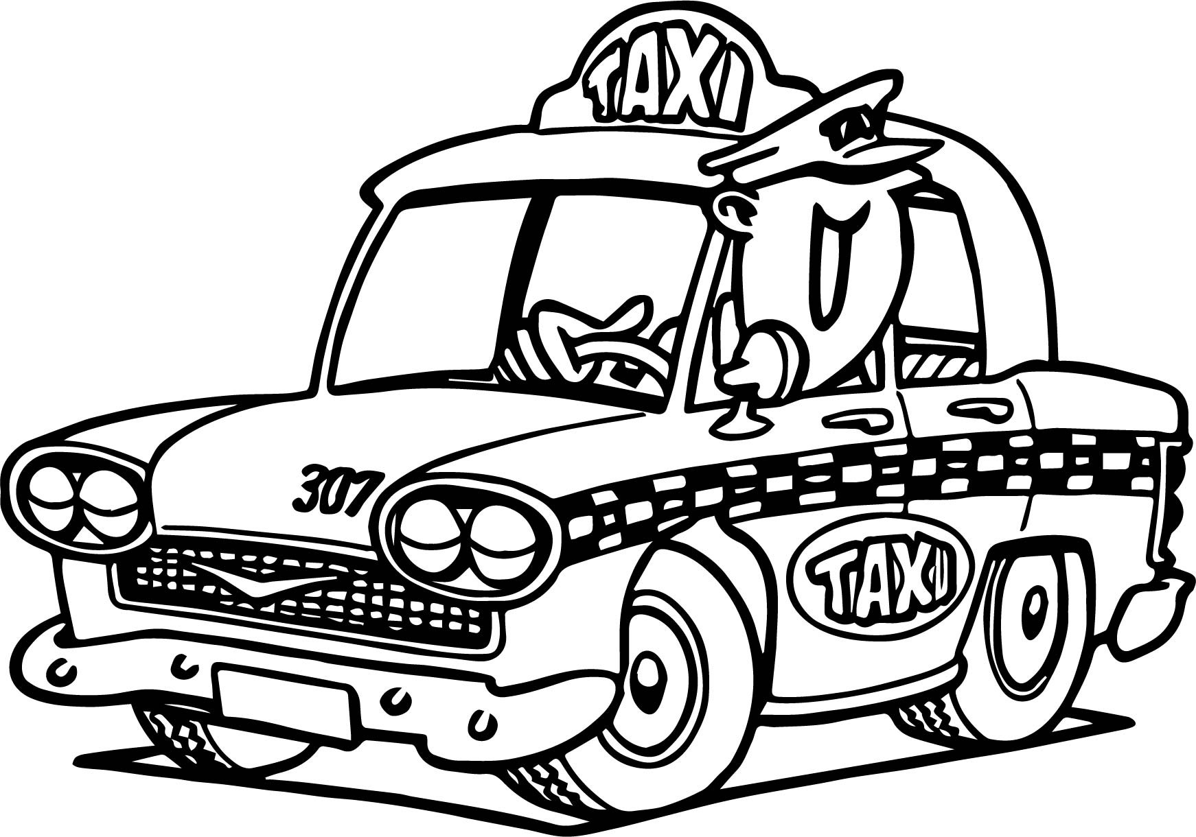 1742x1220 New Free Printable Taxi Coloring Pages Gallery Free Coloring Pages