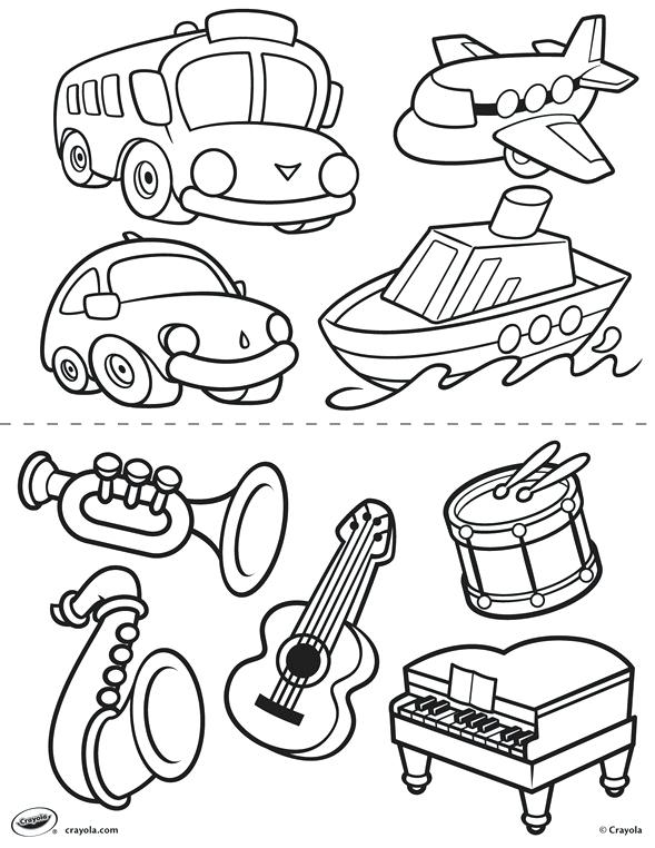 589x762 Transportation Coloring Page Transportation Coloring Page New