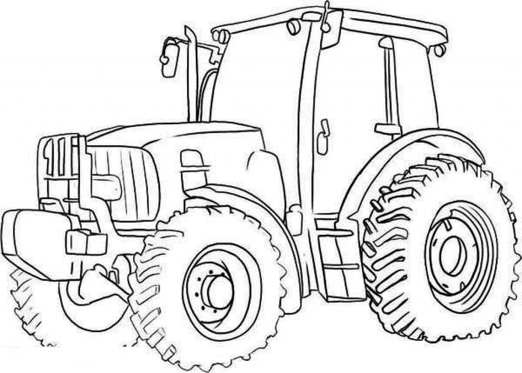 1024x732 Coloring Pages Of Tractors Free Tractor Coloring Pages Printable