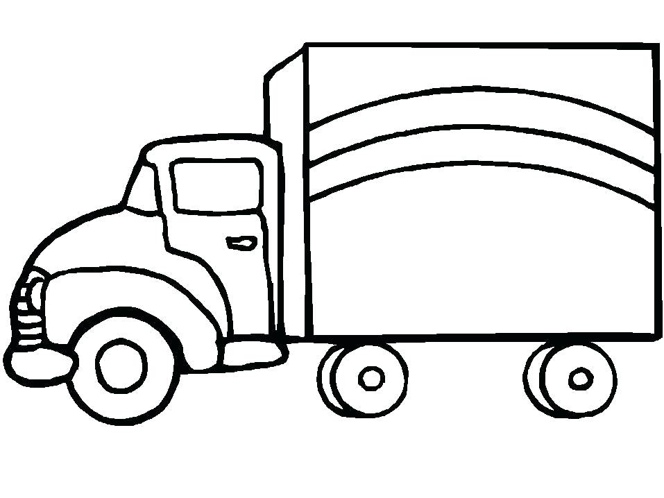 957x718 Free Printable Truck Coloring Pages Download Truck Coloring Pages