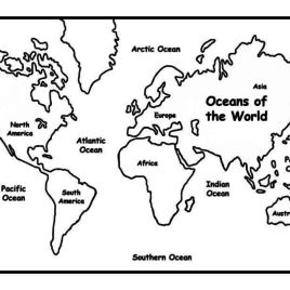 268x268 Printable World Map Coloring Page For Kids Cool2bkids Coloring