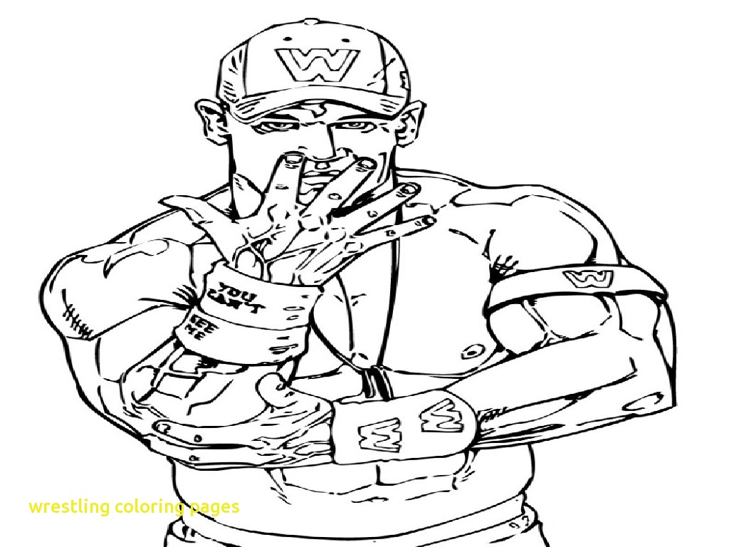 1024x768 Excellent Wrestling Coloring Pages Free Printable Wwe For Kids