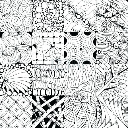 450x450 Zentangle Coloring Pages Free Free Coloring Pages For Adults Stock