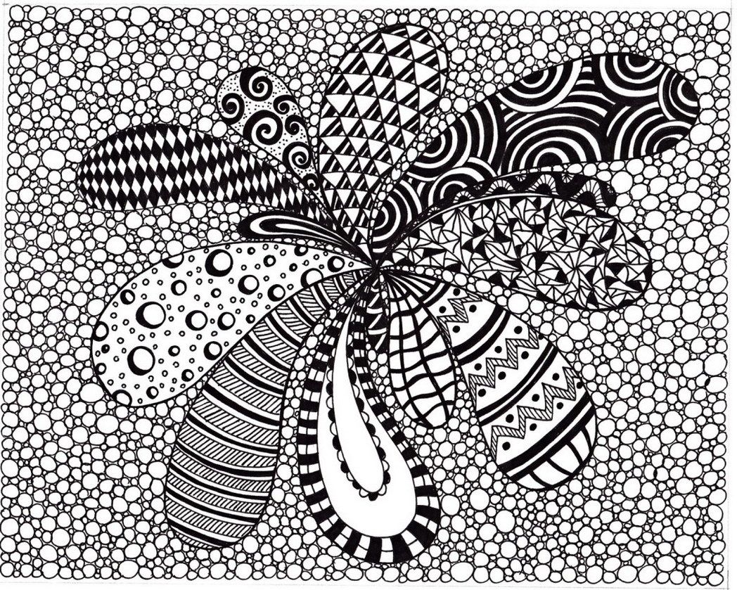1048x839 Best Zentangle Coloring Pages Unique Card And Picture For Concept