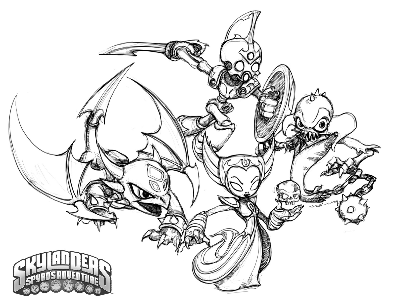 1600x1236 Skylanders Spyro's Adventure, Cynder Art Spyro