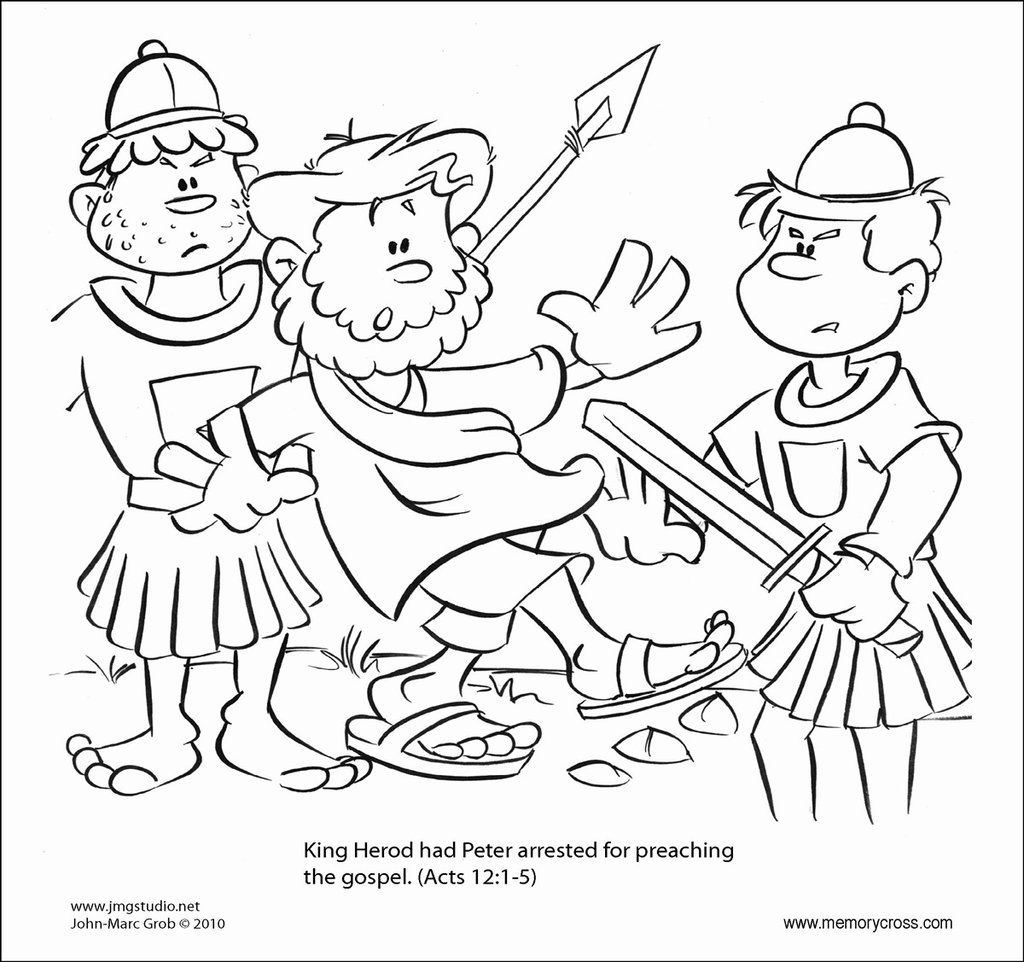 1024x962 Opportunities Peter And John In Jail Coloring Page Resultado De