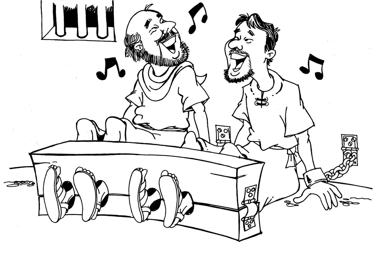 1600x1060 Paul And Silas Coloring Pages Download Coloring For Kids 2018