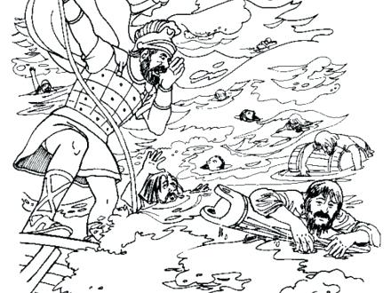 440x330 Coloring Pages Paul Silas In Jail Colouring Page Paul
