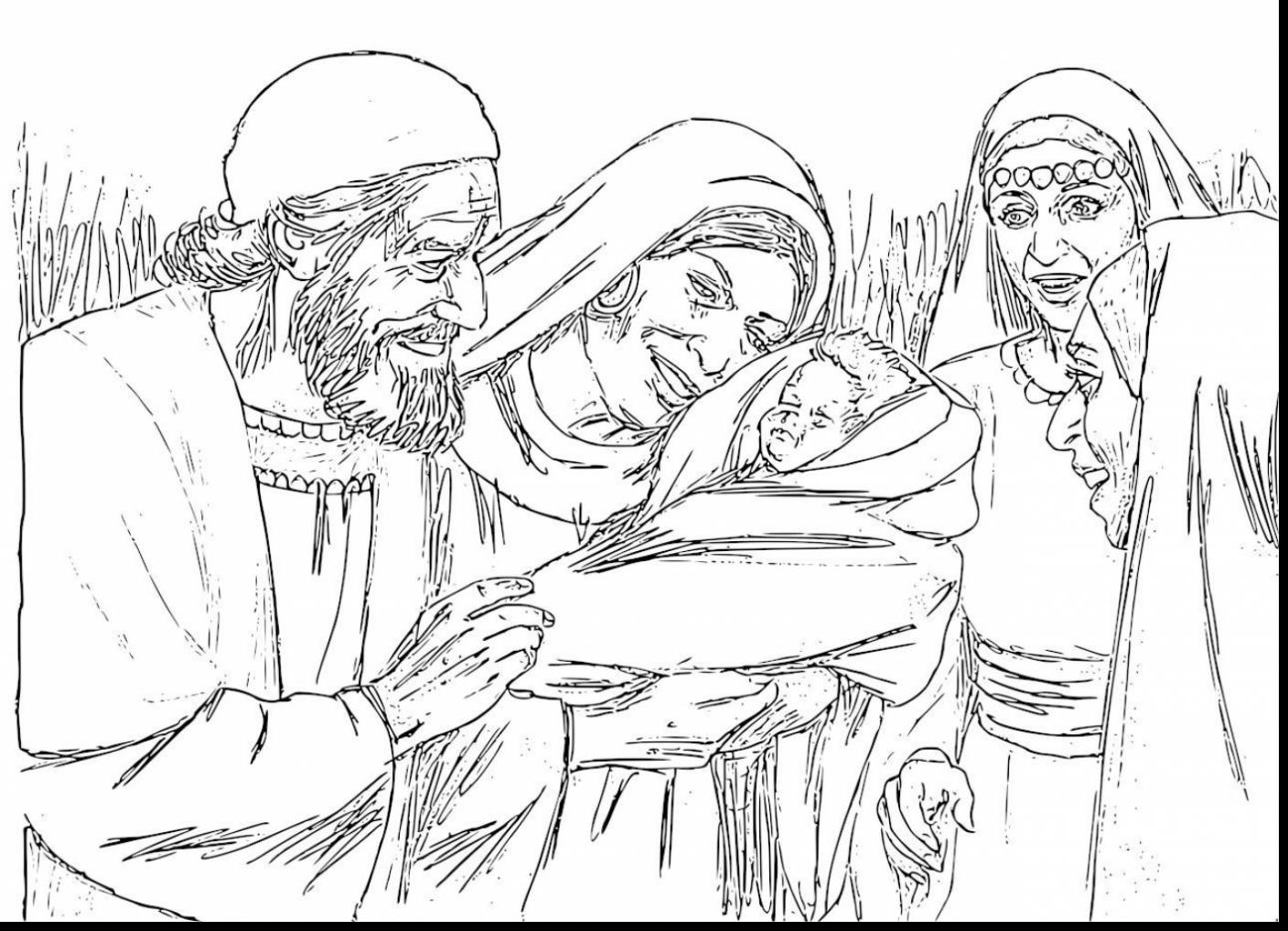 1408x1017 Easily Peter And John In Jail Coloring Page Aw