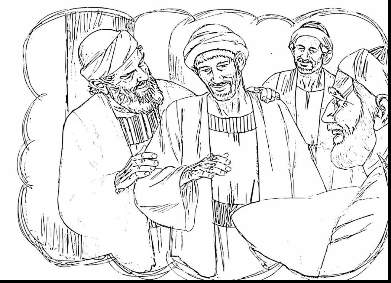Prodigal Son Coloring Page