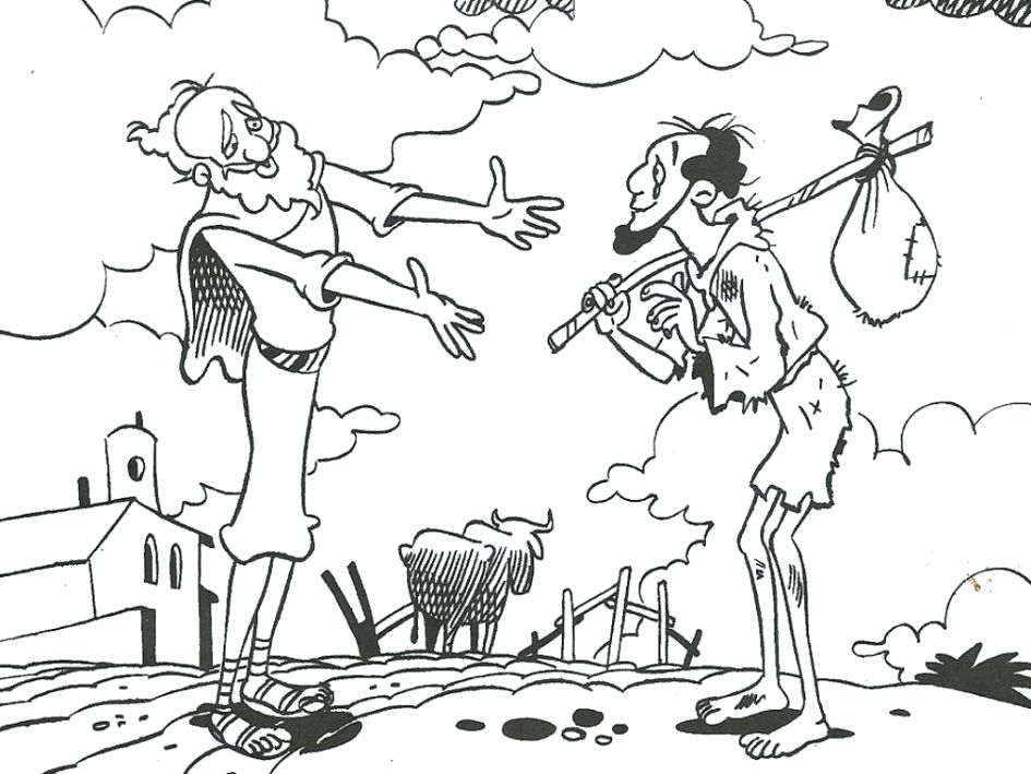 945x709 Prodigal Son Coloring Page More Images Of Prodigal Son Coloring