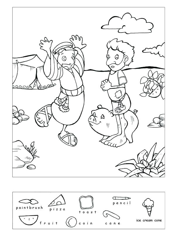 612x792 Prodigal Son Coloring Pages Hidden Object Puzzle And Coloring
